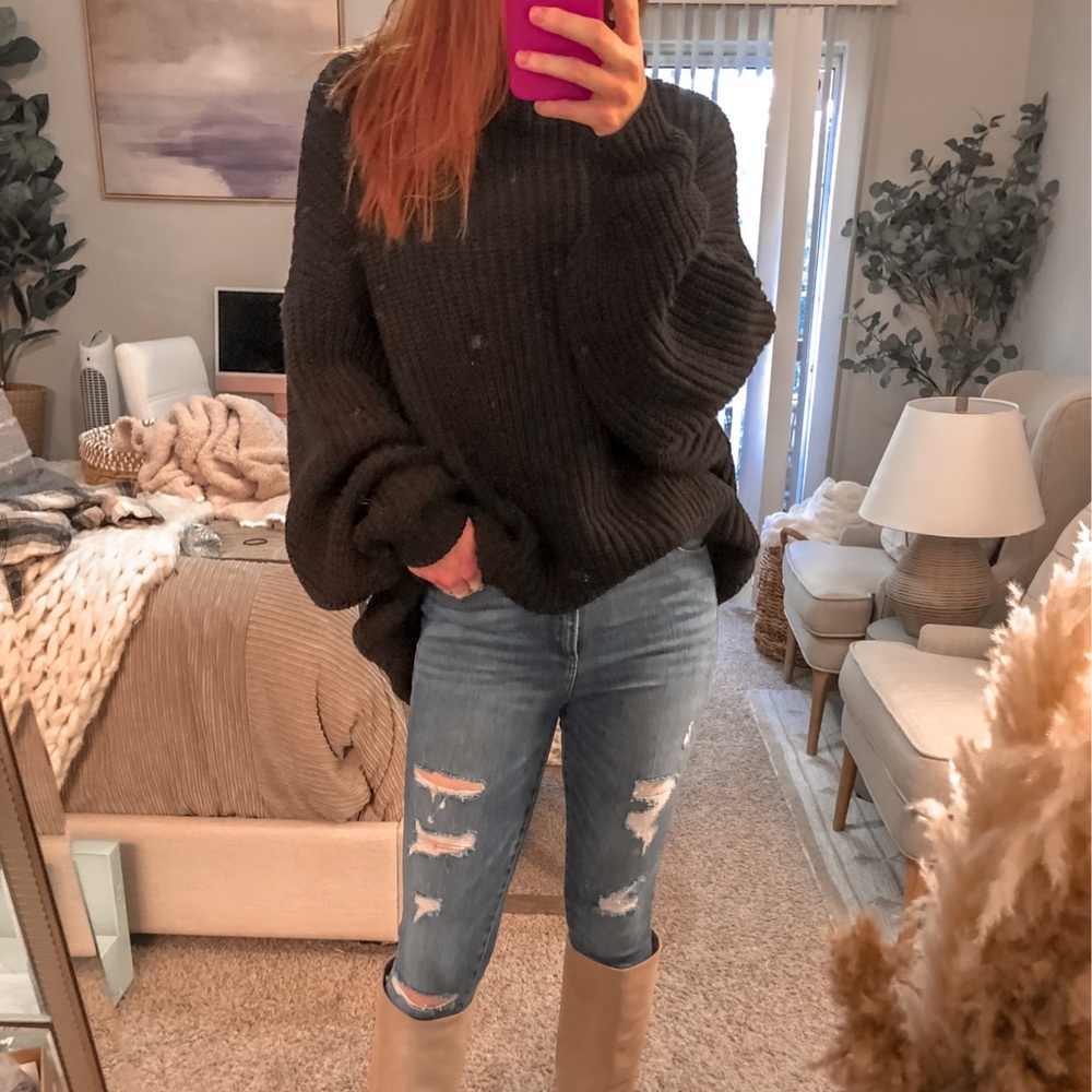 Free People Turtle Neck Sweater